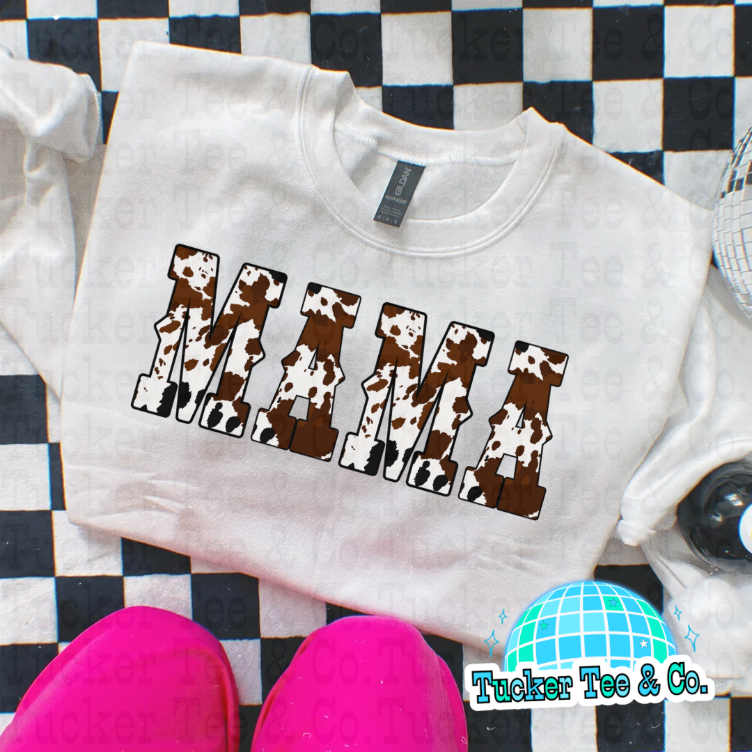 Cow print Mama