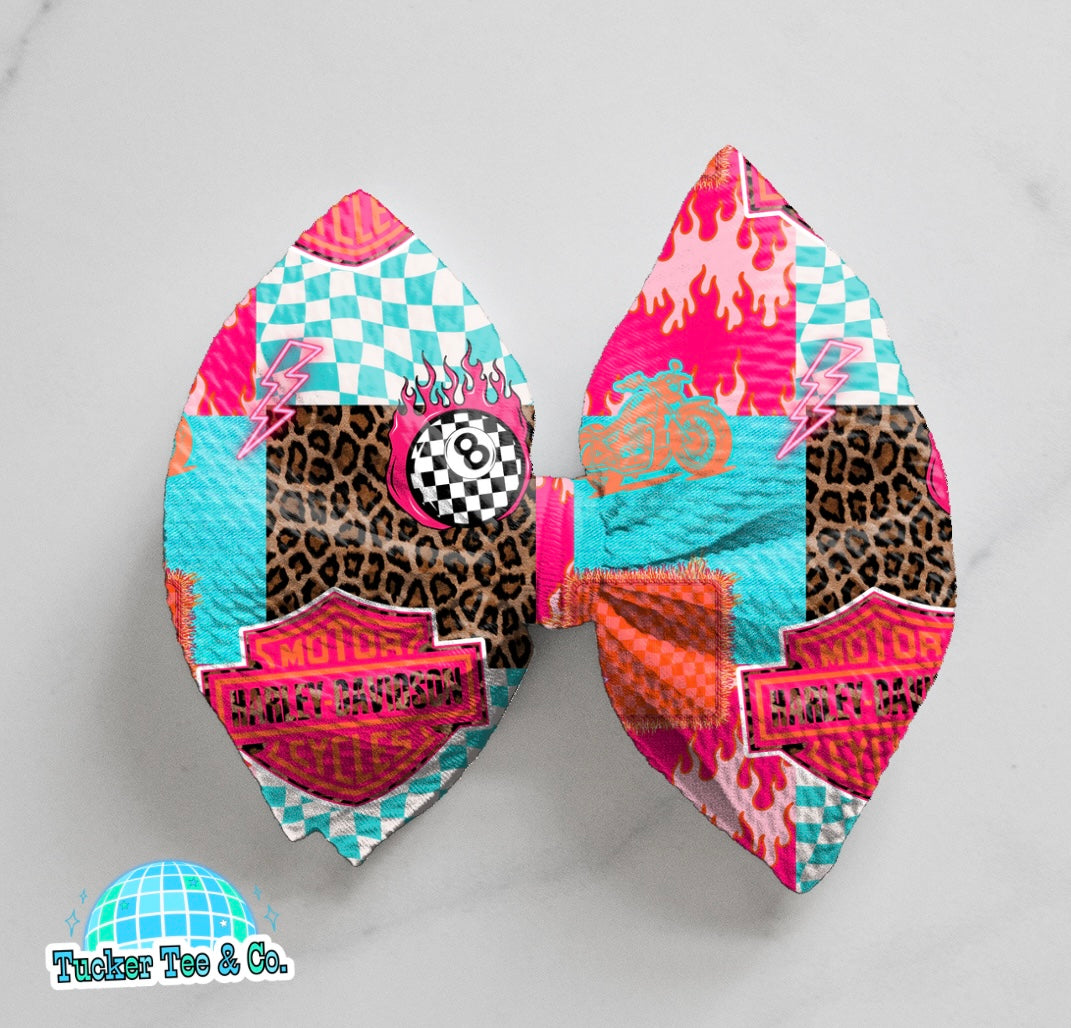 Cheetah Harley Davidson Bow
