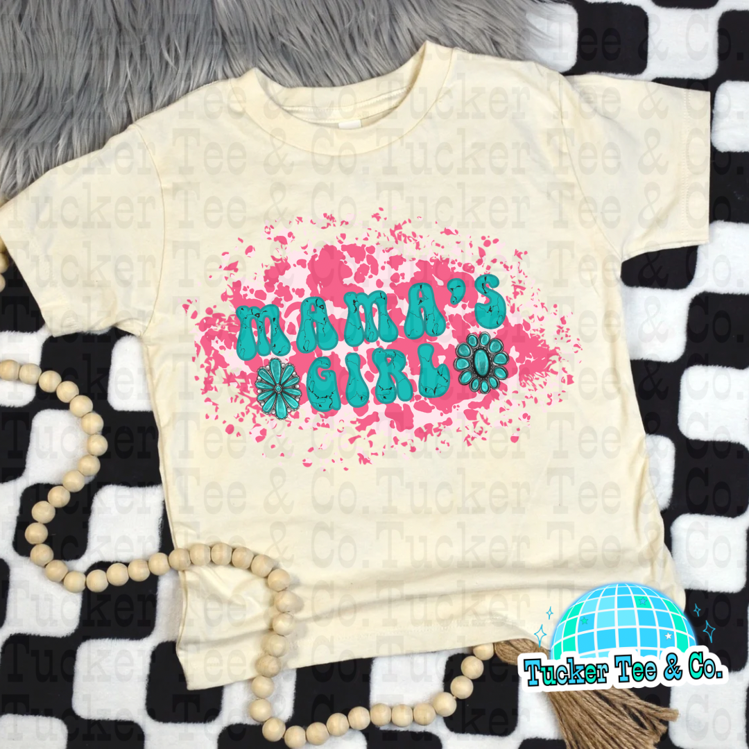 Cow Print Mamas Girl