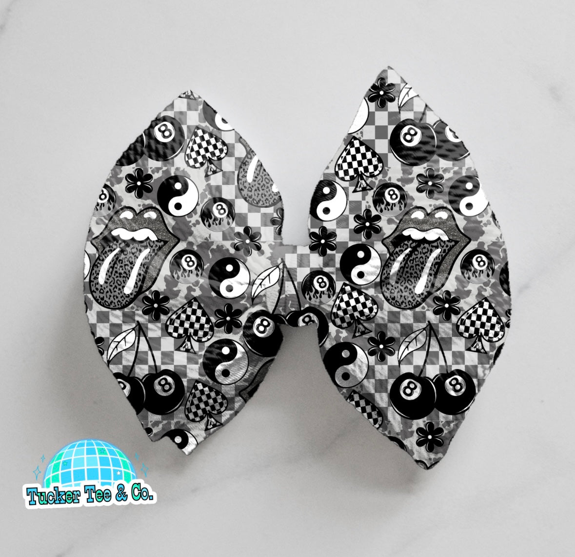 Black & White Mashup Bow