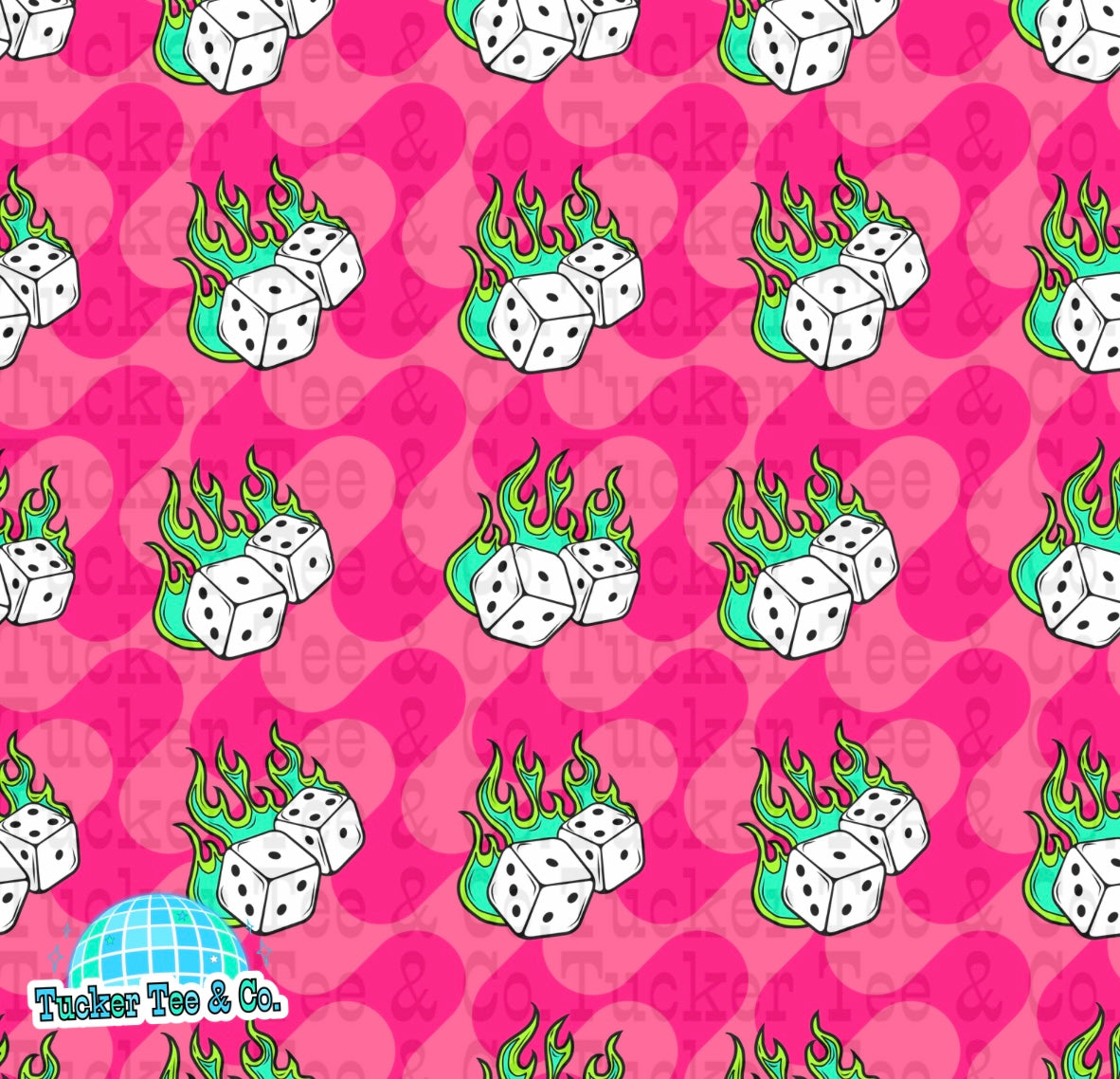 Pink Dice