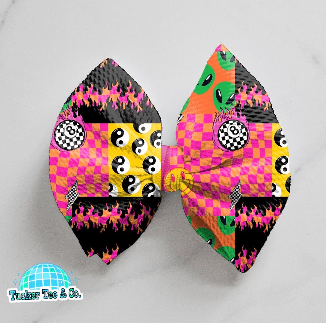 Yin Yang & Ailen Patchwork Bow
