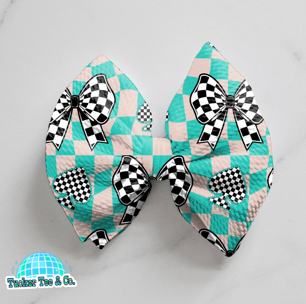 Checkered Bows Bow