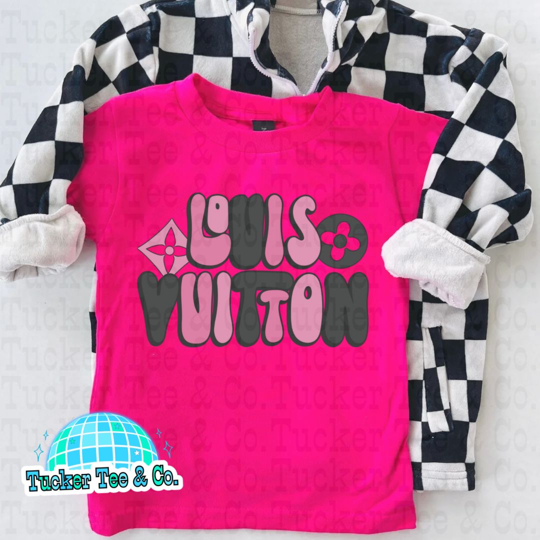 Black & Pink LV
