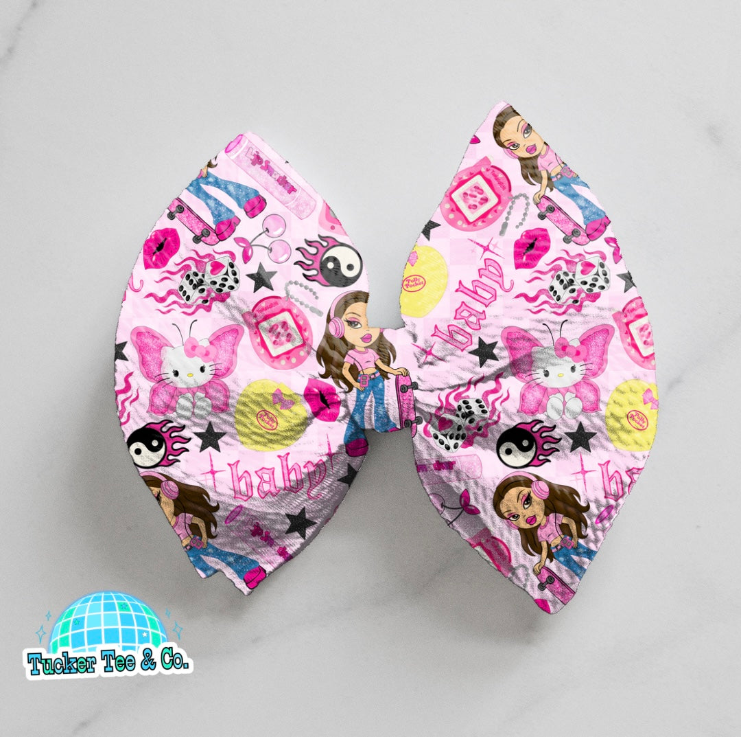 Pink Baby Bow