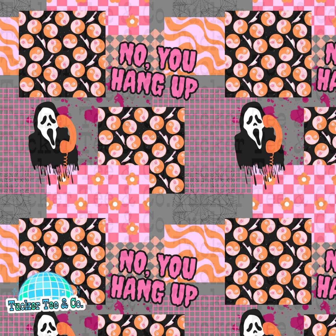 Pink & Orange Scream