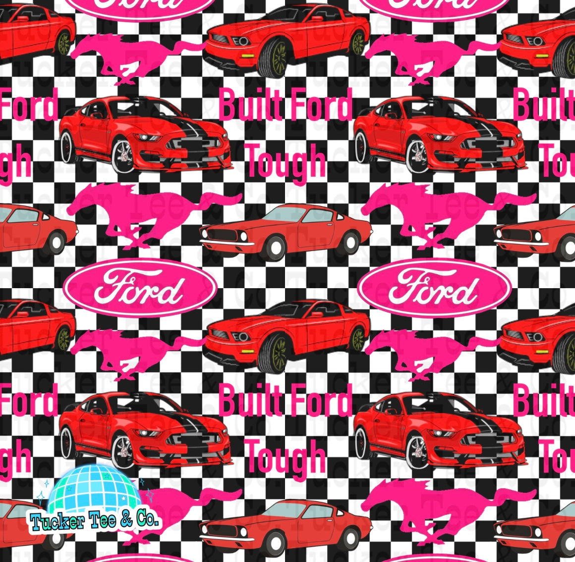 Pink Built Ford Tough
