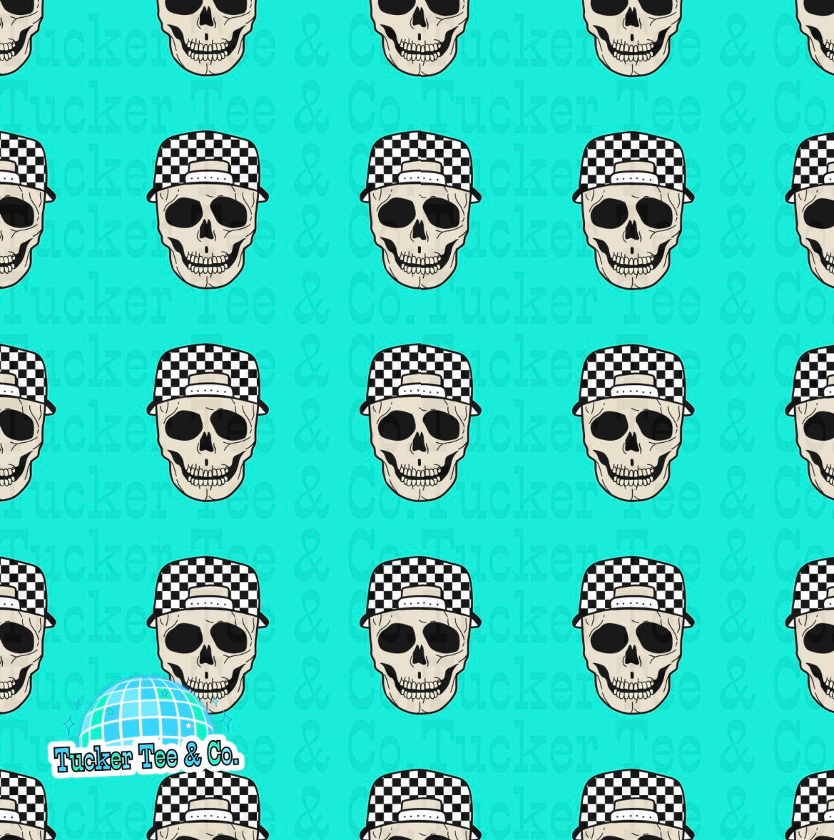 Checkered Hat Skulls