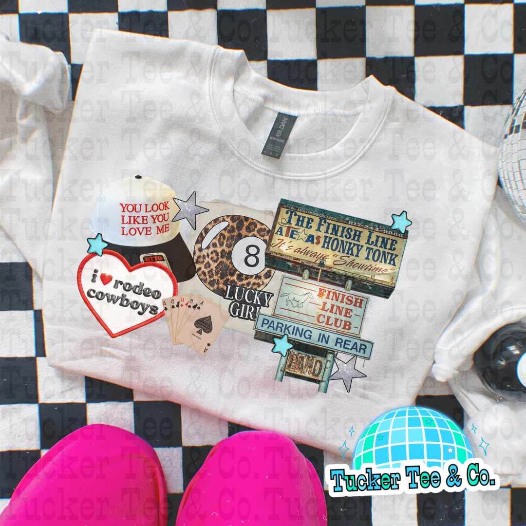 Finish Line Club Collage