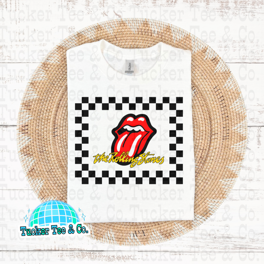 Checkered Rolling Stones