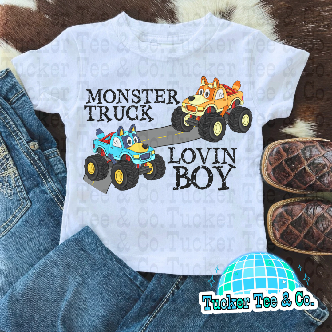 Monster Truck Lovin Boy