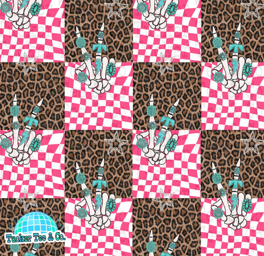 Skelton Hands Patchwork