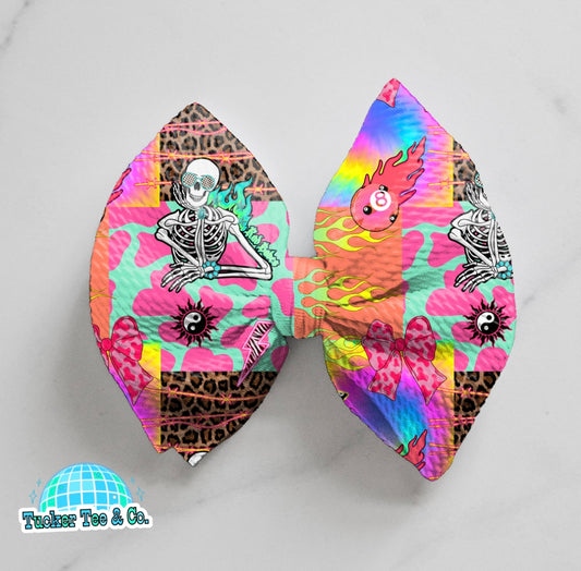 Skeleton Rad Babe Bow