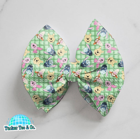 Plaid Winnie Bow