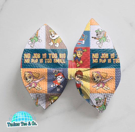 Paw Patrol Patchwork Bow