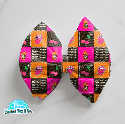 Louis Patchwork Bow