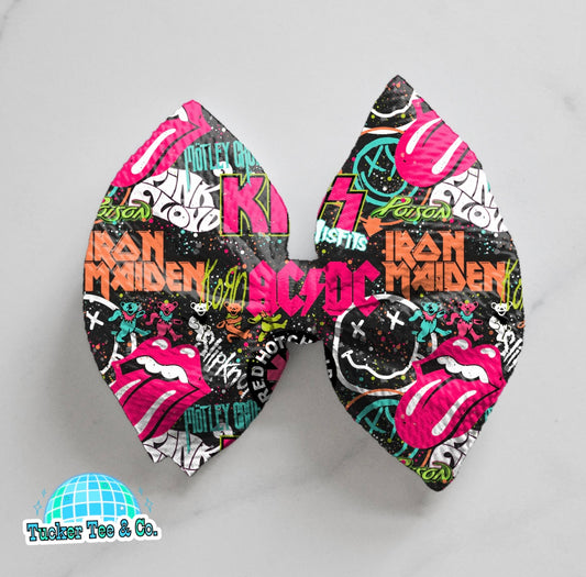 Neon Band Mashup Bow