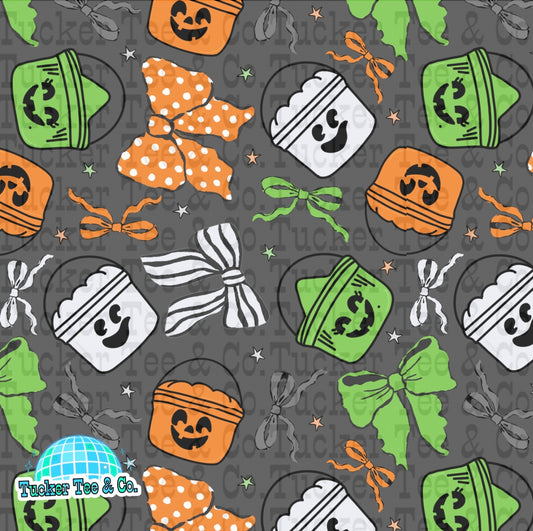 Girl Halloween Buckets