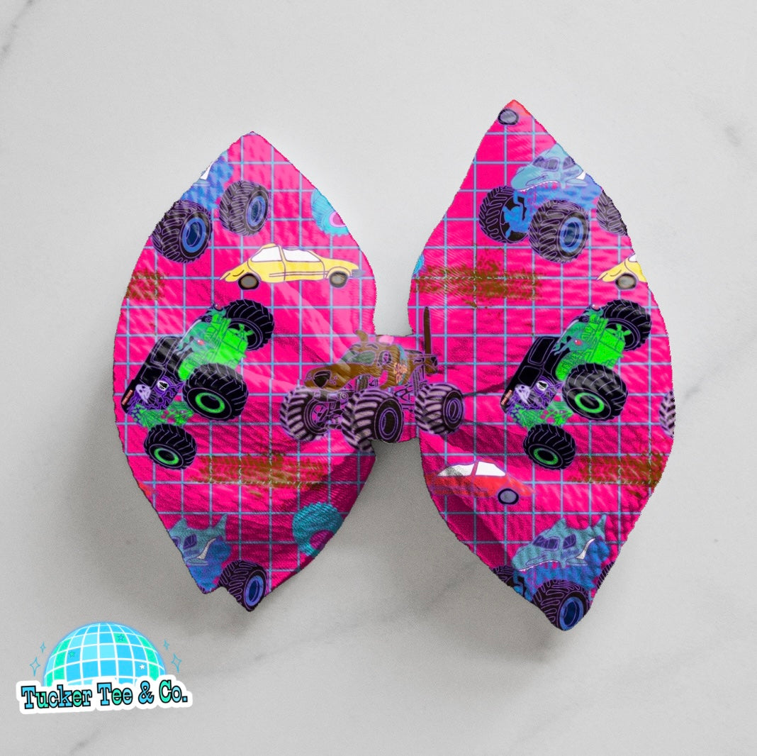 Monster Jam Trucks Bow