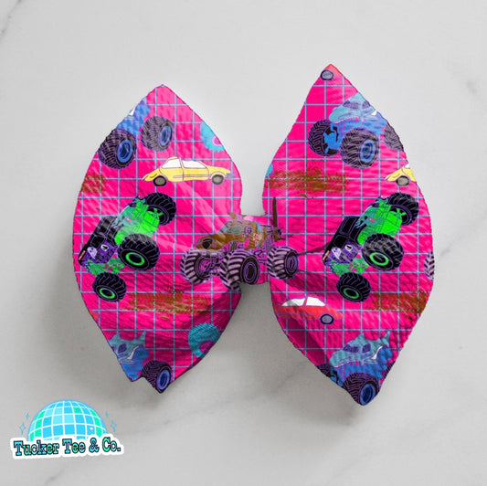 Monster Jam Trucks Bow
