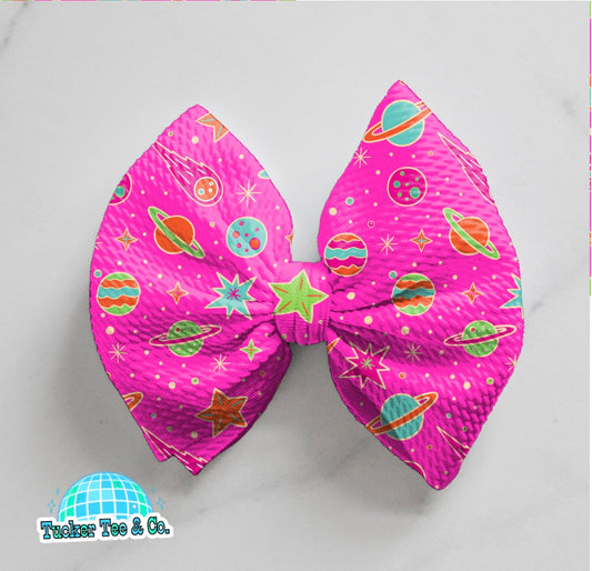 Neon Planets Bow
