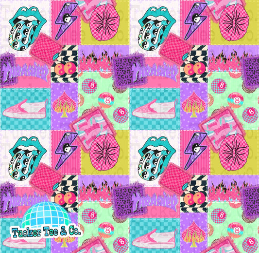 Colorful Thrasher Patchwork