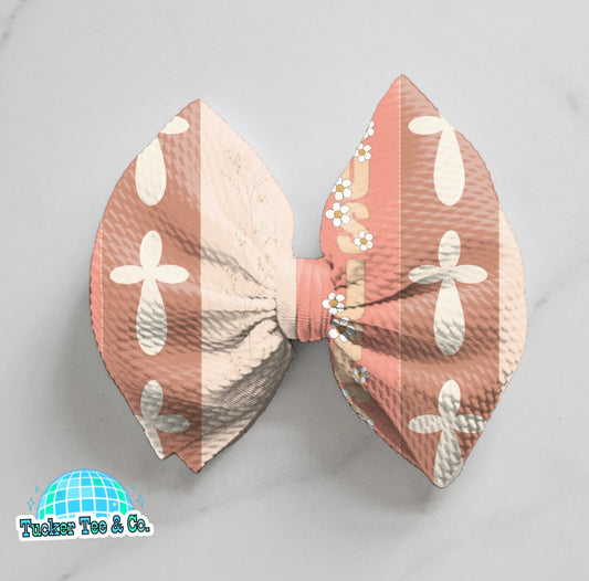 Floral Jesus Bow
