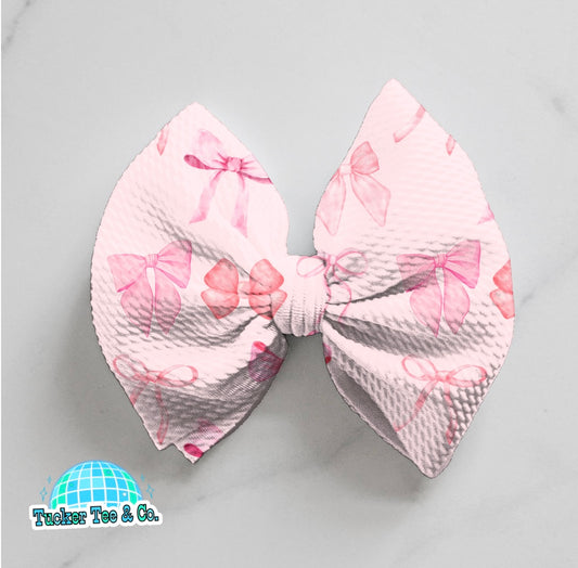Pink Bow Mix Bow
