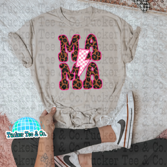 Pink Cheetah Mama