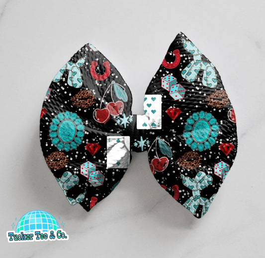 Western Balloon Dog Mashup Bow