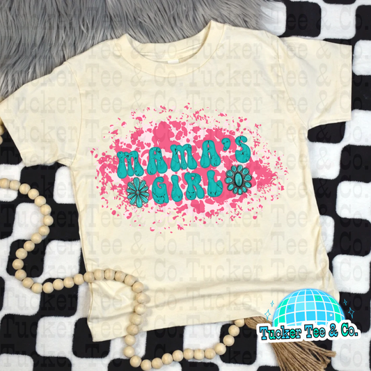 Cow Print Mamas Girl