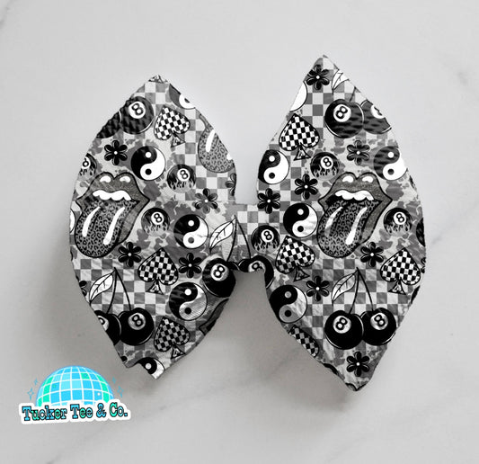 Black & White Mashup Bow