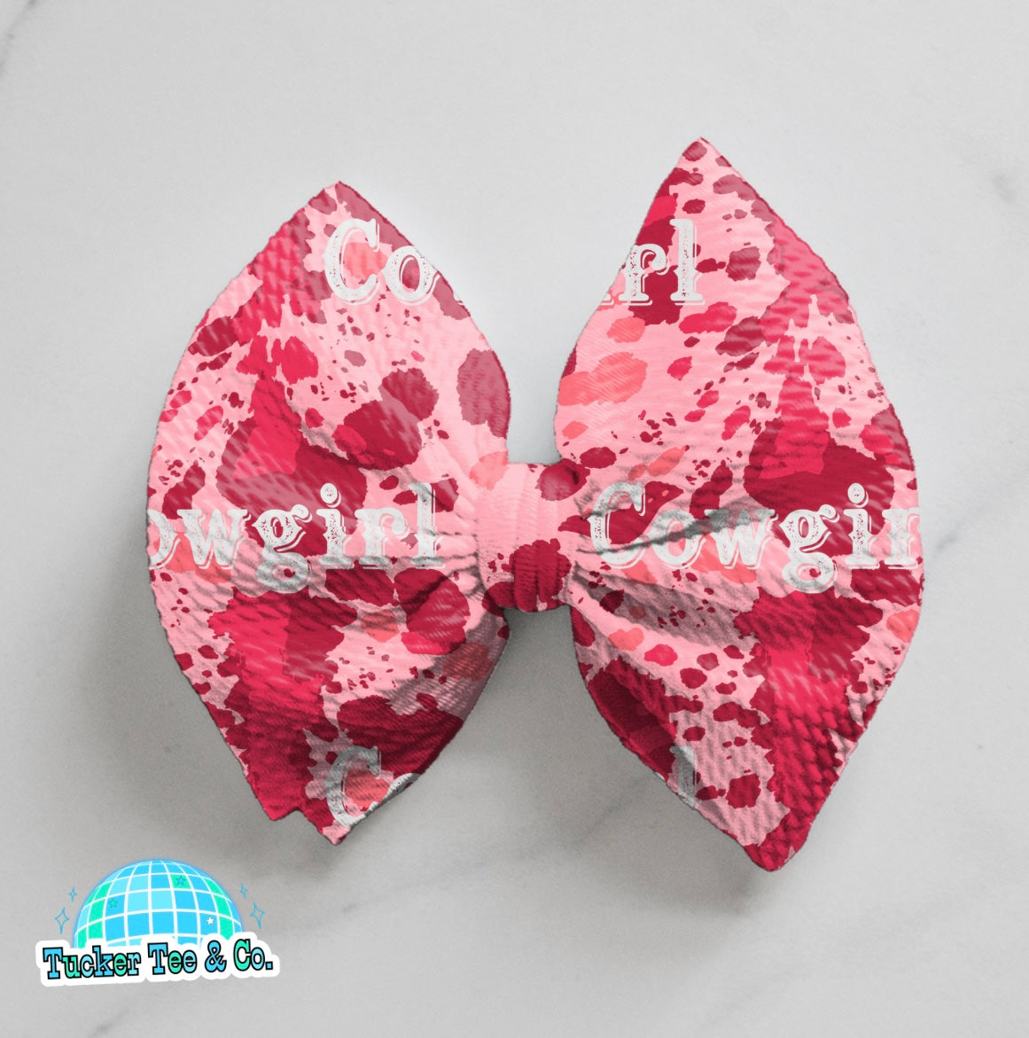 Pink Cowgirl Bow