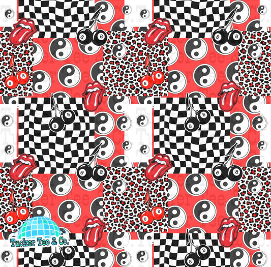 Red Yin Yang