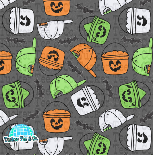 Boy Halloween Buckets