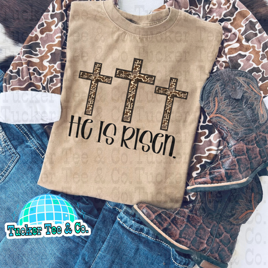Camo He Is Risen