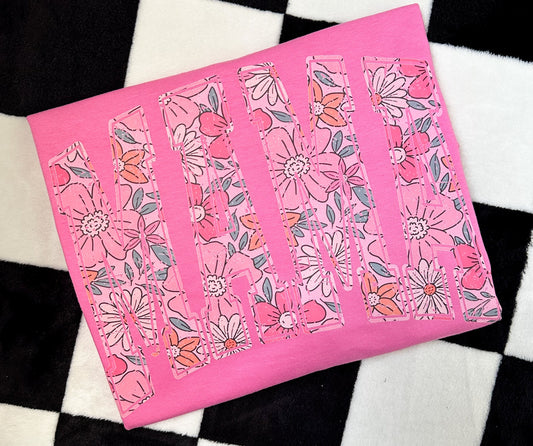 Pink Floral Mama