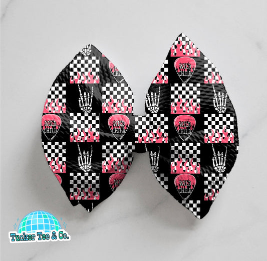 Pink Wild Child Bow