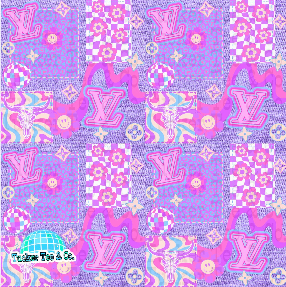 Purple Boujee Patchwork