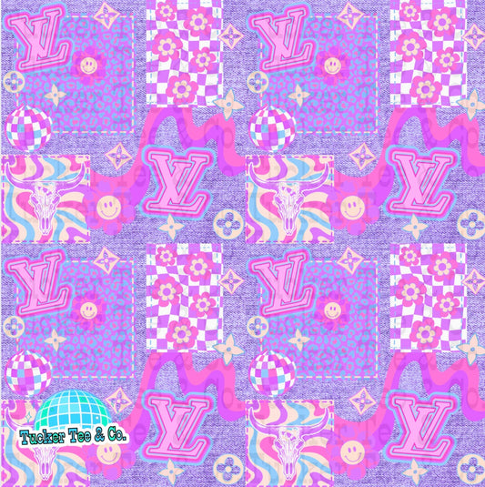 Purple Boujee Patchwork