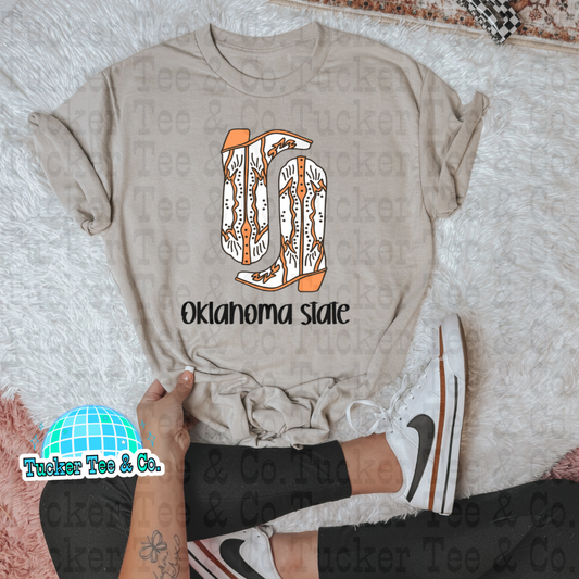 Oklahoma State Boots Kids