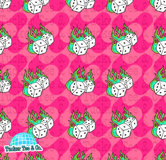 Pink Dice