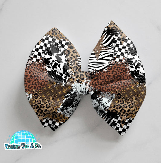 Boujee Patchwork Bow
