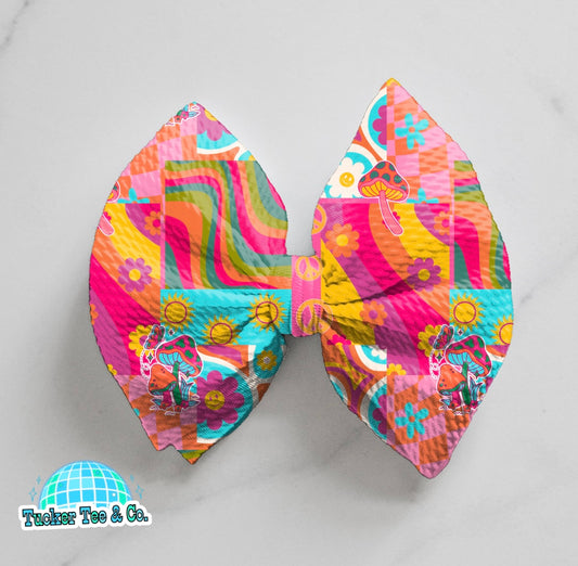 Groovy Patchwork Bow