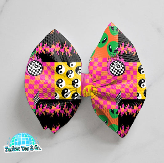 Yin Yang & Ailen Patchwork Bow