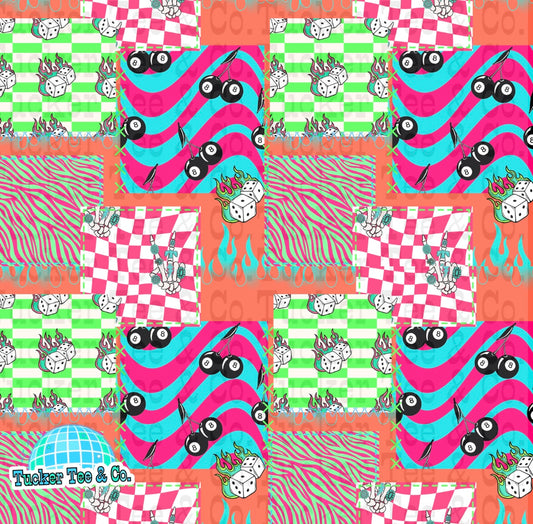 Neon Patchwork