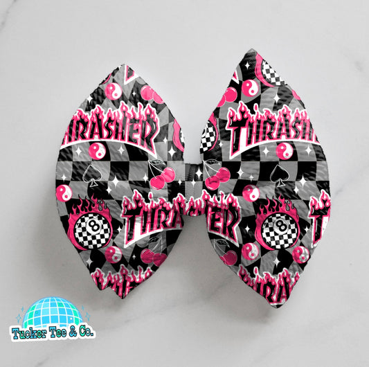 Pink Thrasher Bow