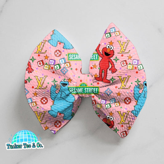Boujee Sesame Street Bow