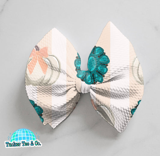 Pumpkins & Conchos Bow