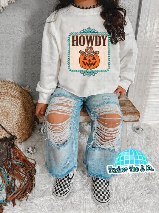 Howdy Pumpkin Adults